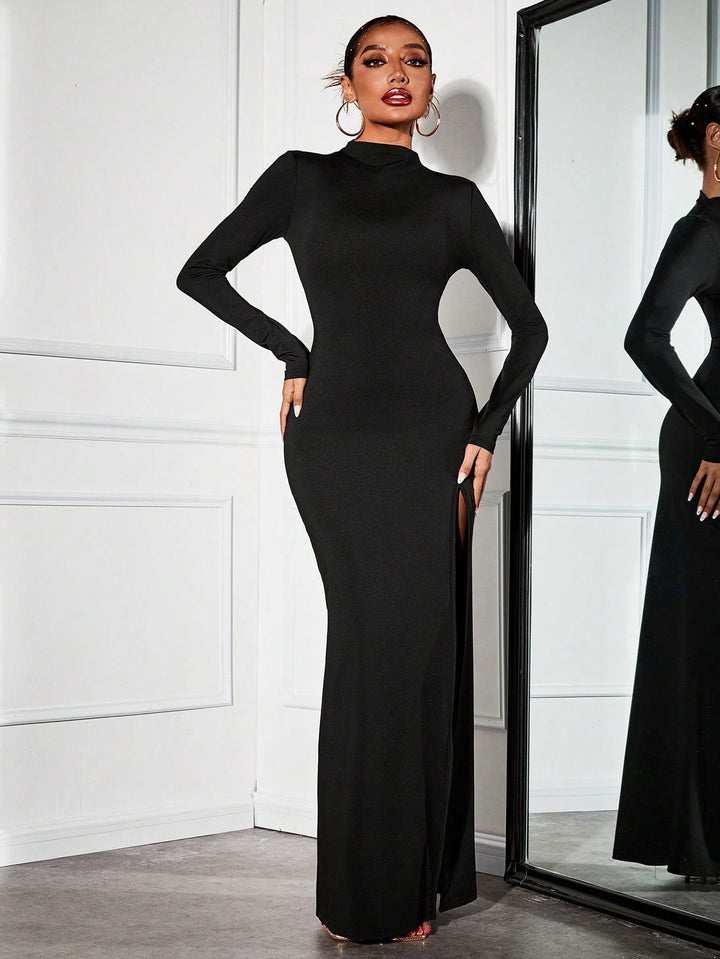 Rochie maxi SHEIN, negru