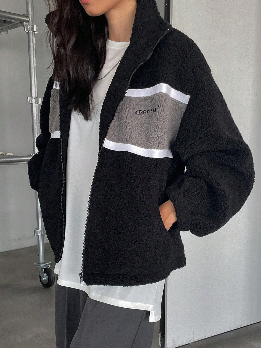 Palton SHEIN, negru