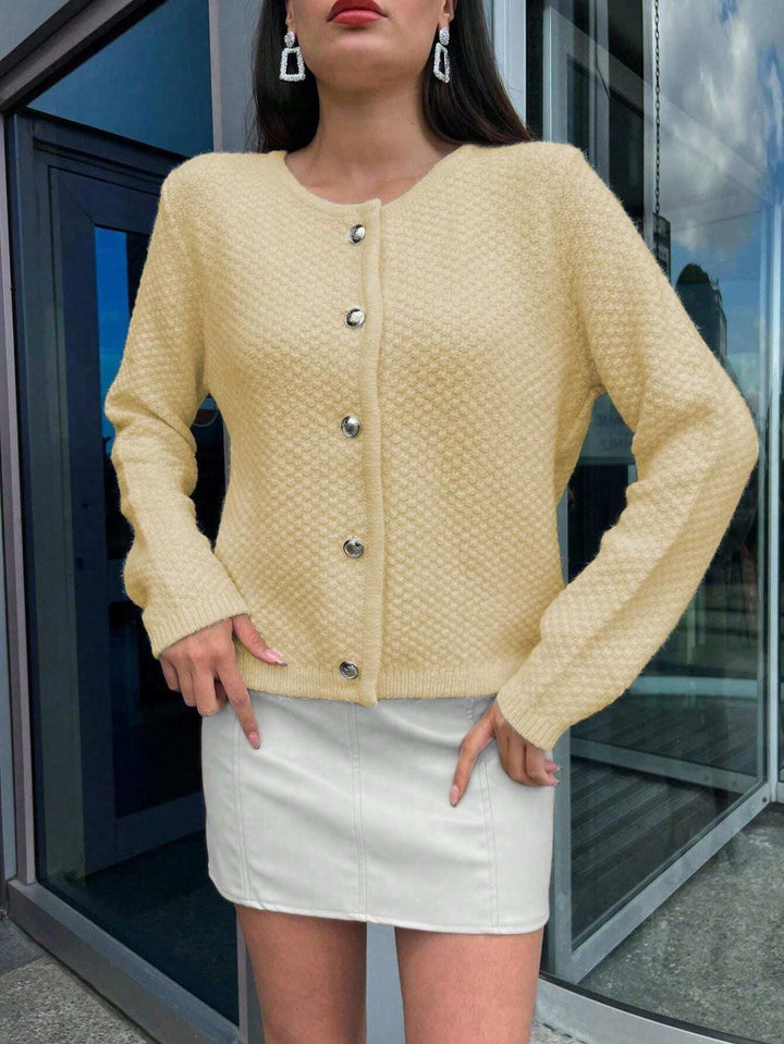 Cardigan SHEIN, crem