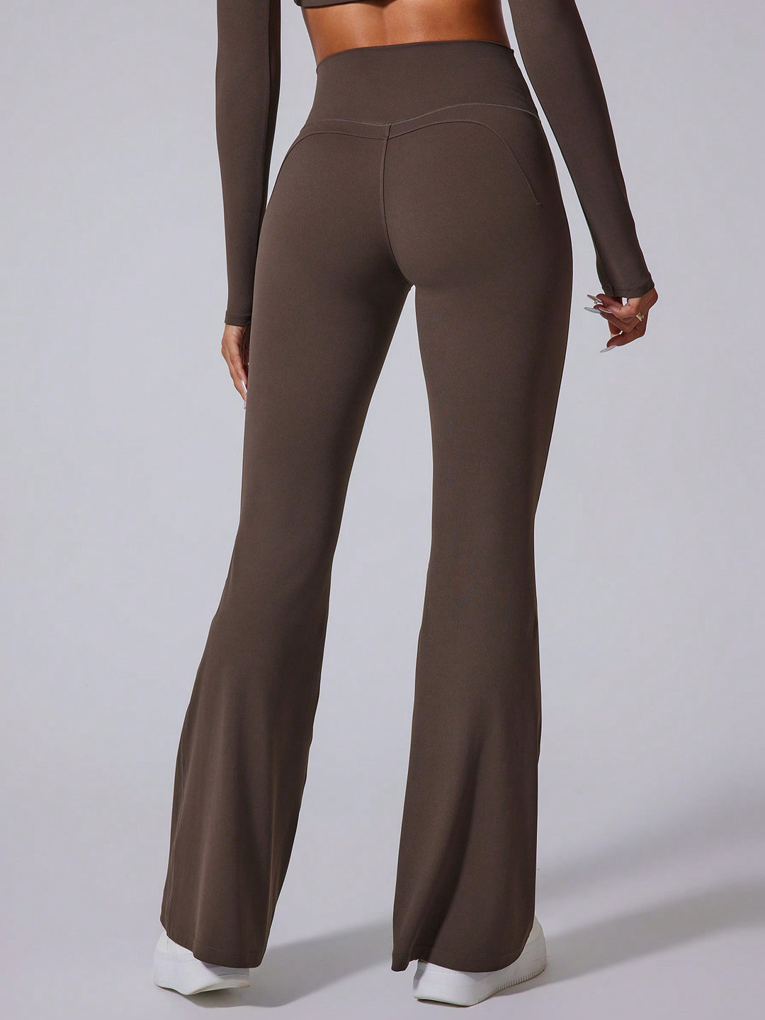 Pantaloni SHEIN, maro