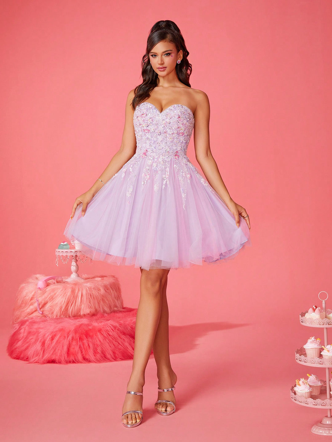 Rochie SHEIN, roz