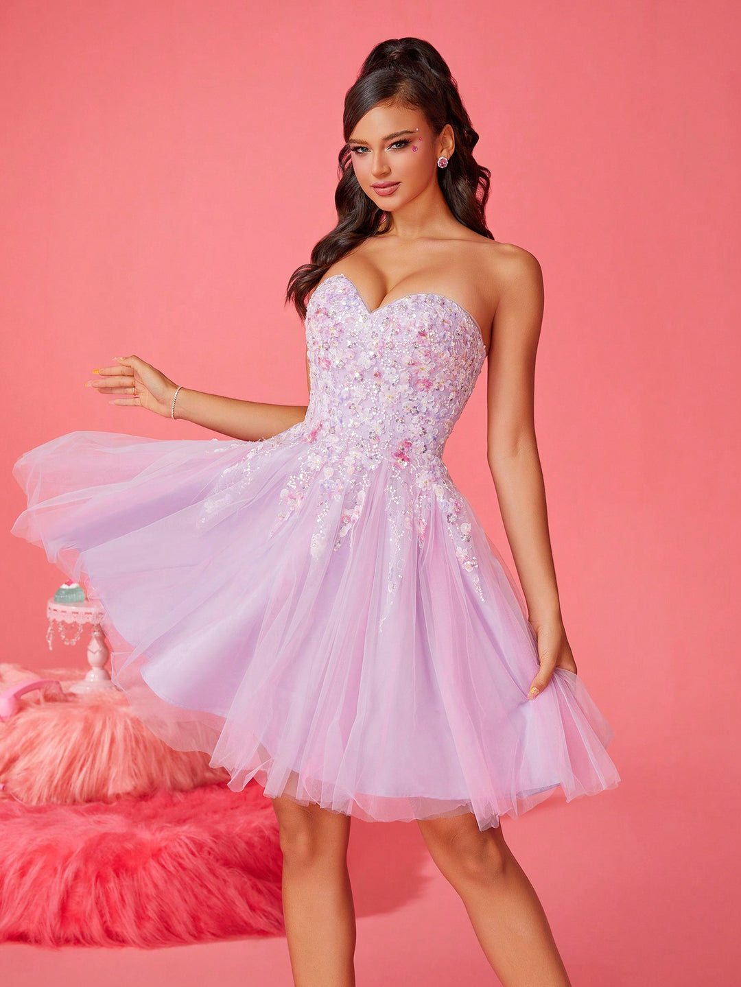 Rochie SHEIN, roz