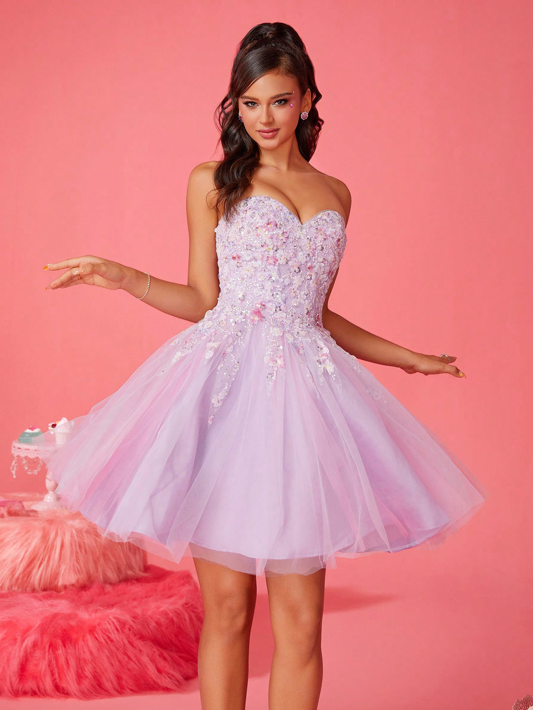 Rochie SHEIN, roz