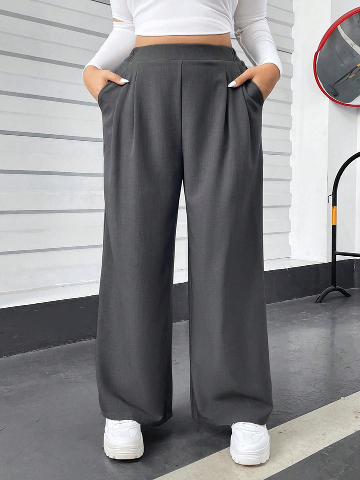 Pantaloni SHEIN, gri