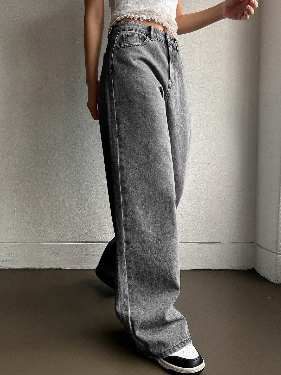 Jeans SHEIN, gri