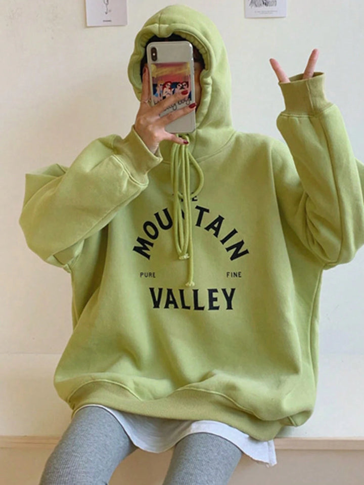 SHEIN Hoodie, green
