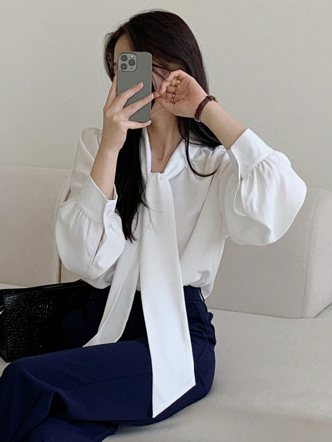 Bluza SHEIN, alb