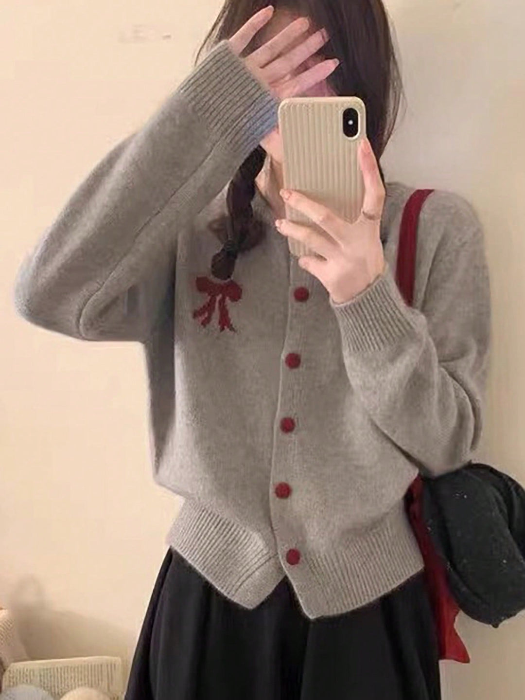 Cardigan SHEIN, gri