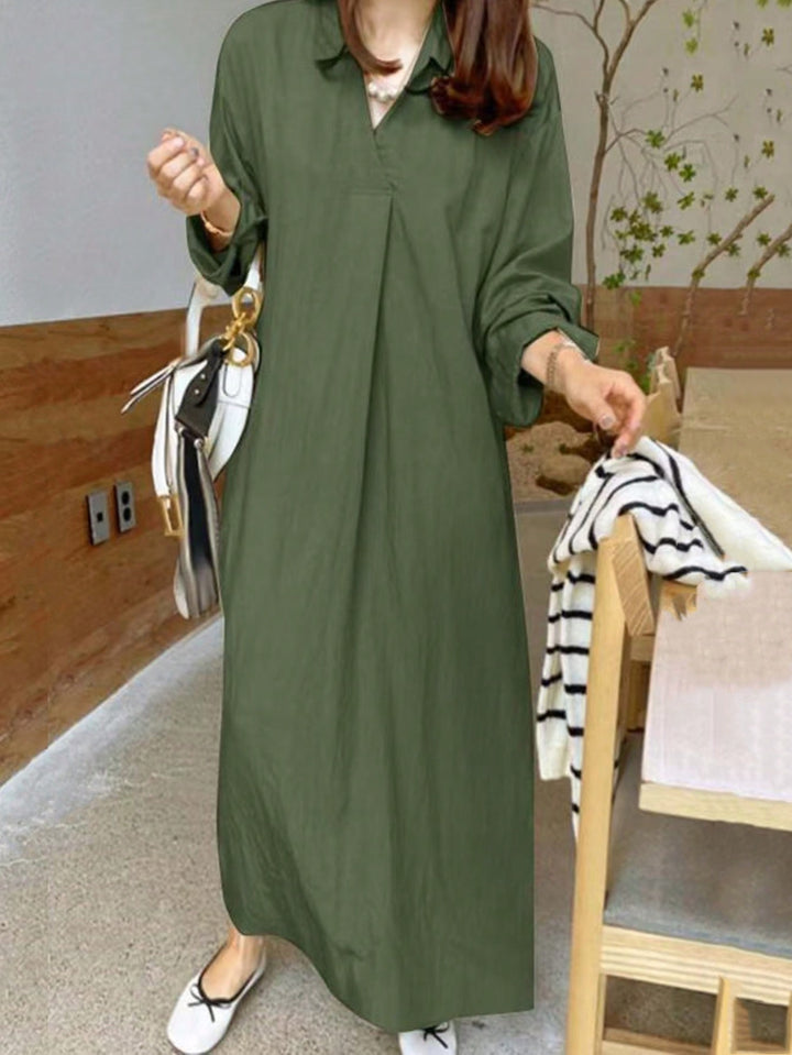 SHEIN maxi ruha, zöld