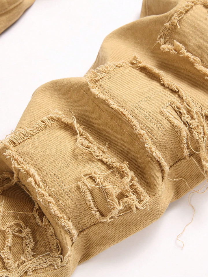 Jeans SHEIN, kaki