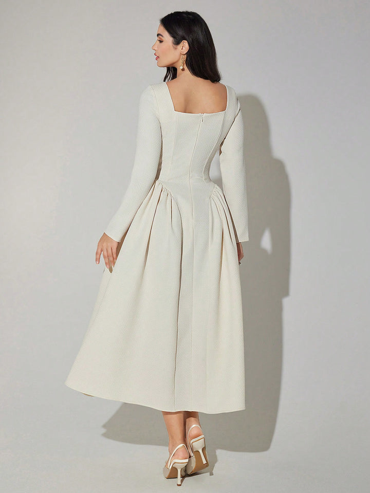 Rochie maxi SHEIN, portocaliu