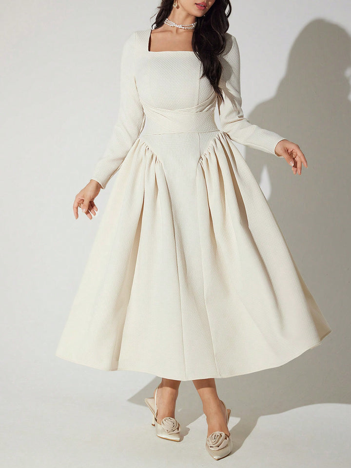 Rochie maxi SHEIN, portocaliu