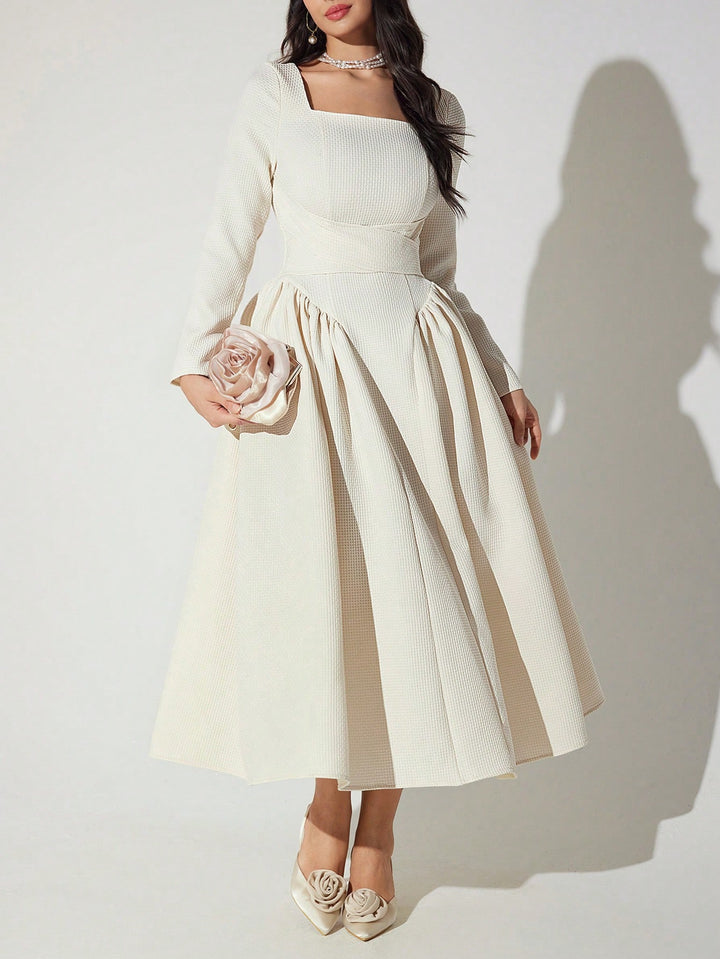 Rochie maxi SHEIN, portocaliu