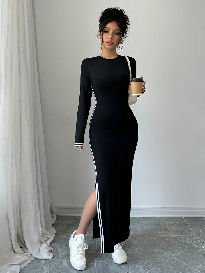 Rochie maxi SHEIN, negru