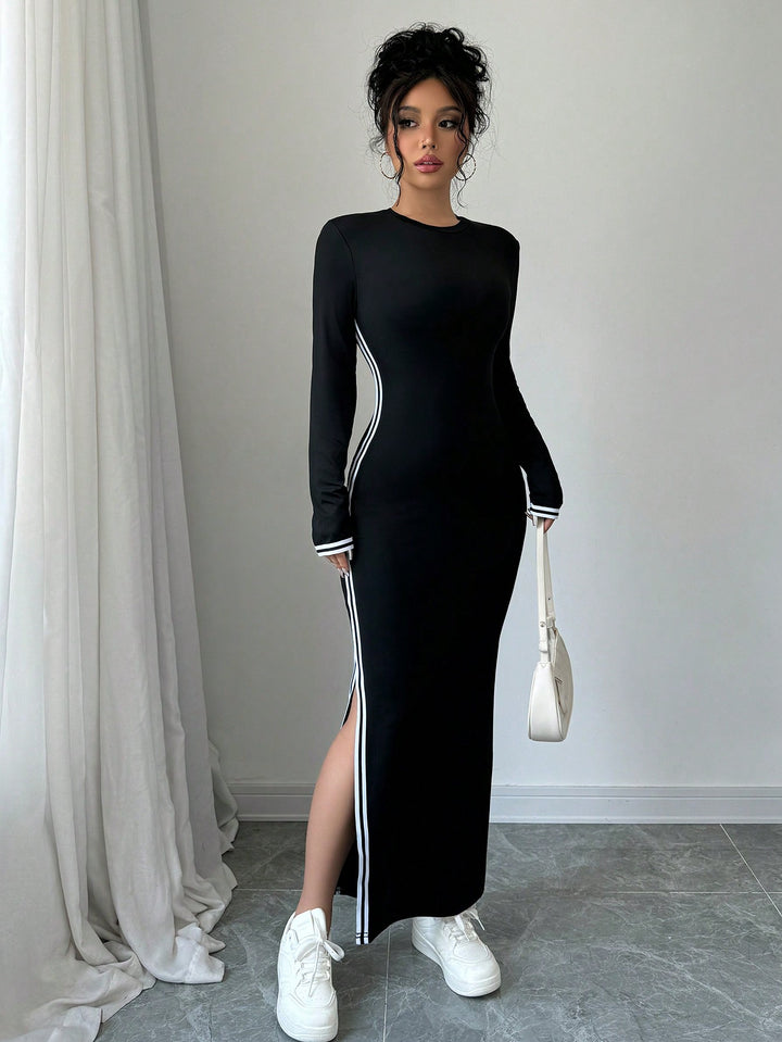 Rochie maxi SHEIN, negru