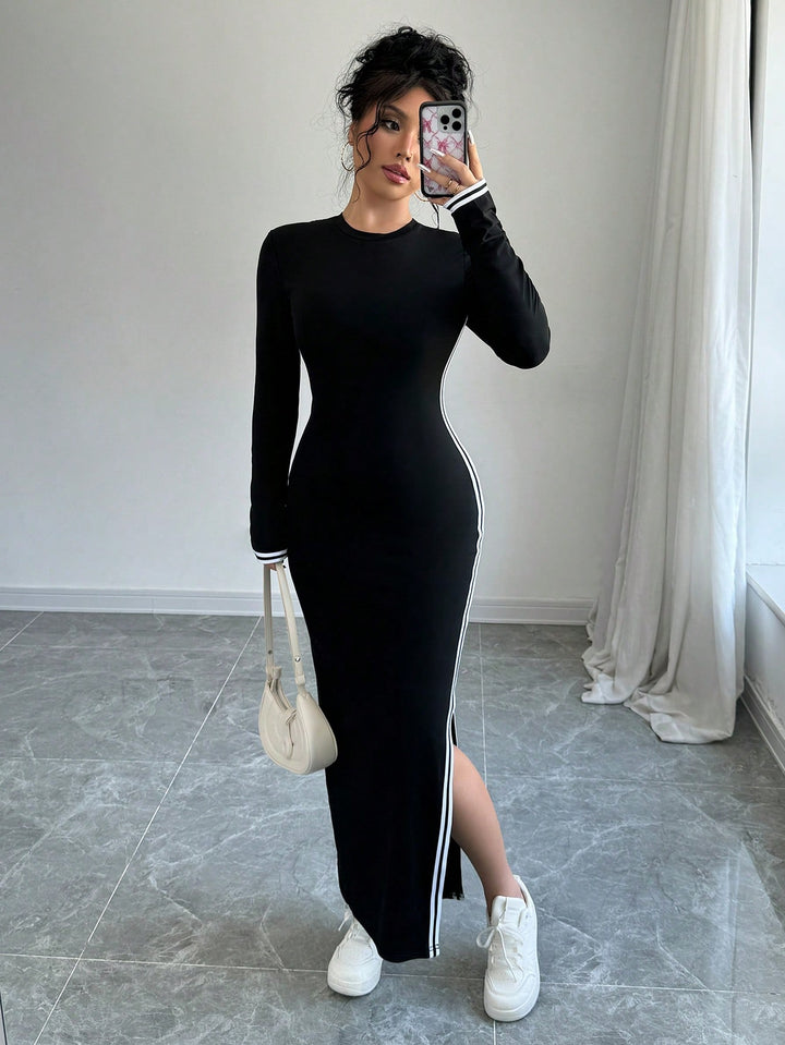 Rochie maxi SHEIN, negru