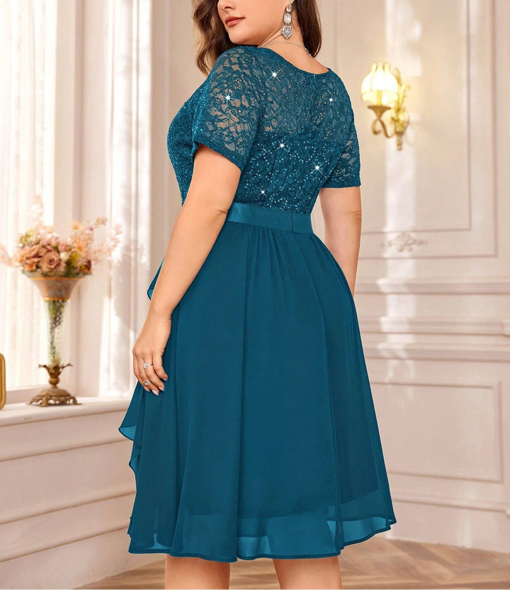 Rochie midi SHEIN, albastru