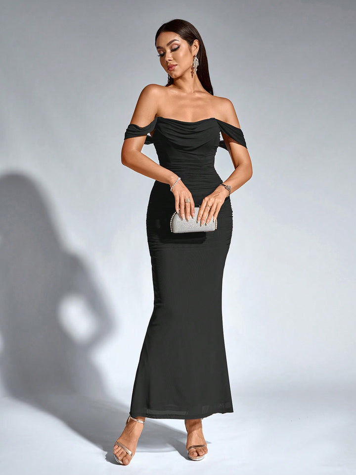 Rochie maxi SHEIN, negru