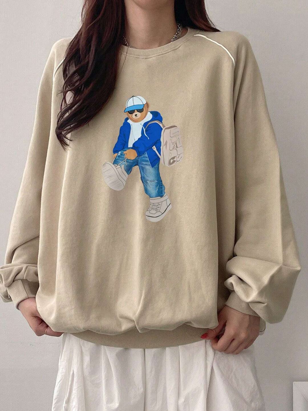 SHEIN blúz, bézs