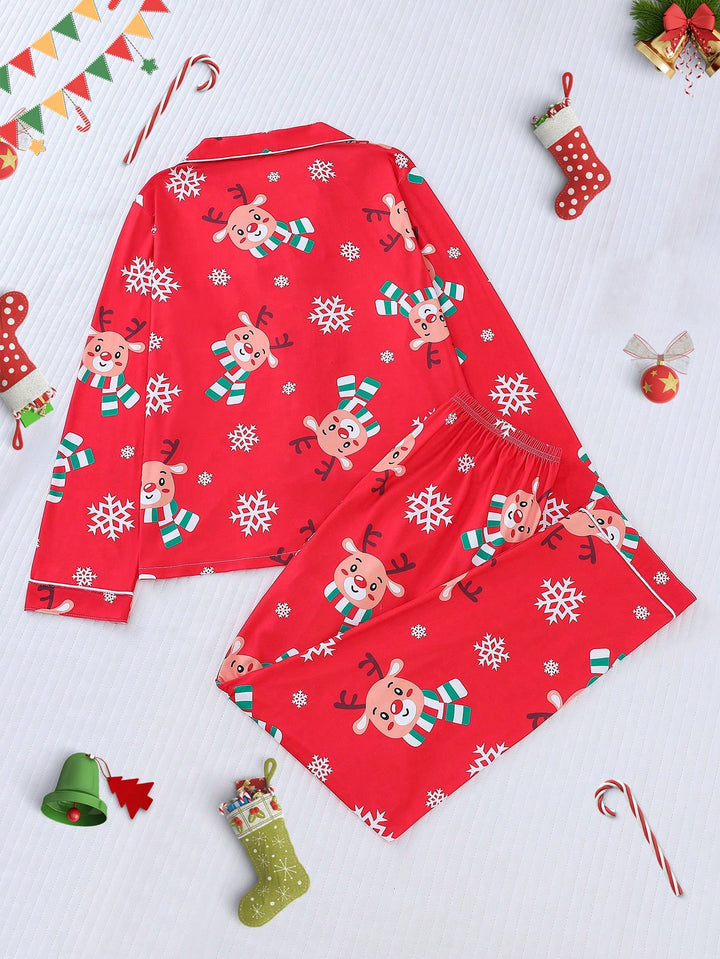 Pijama SHEIN, roșu
