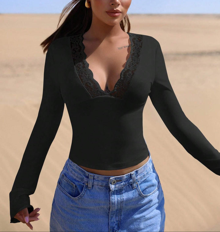 SHEIN blúz, fekete
