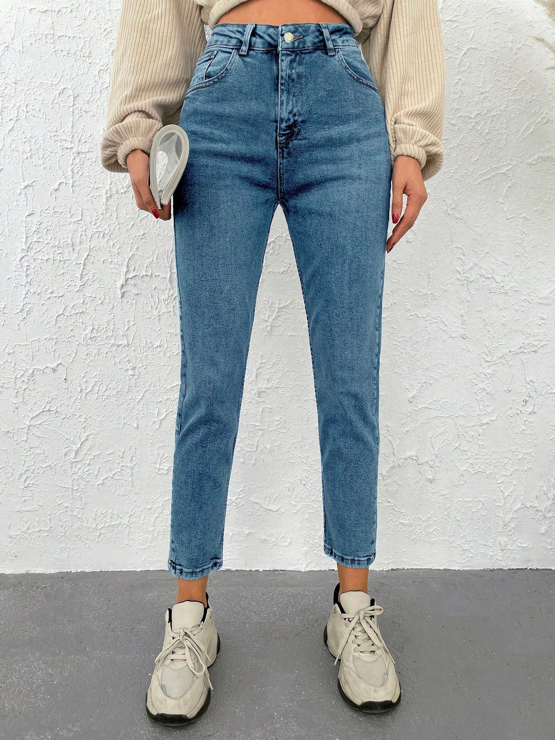 Jeans SHEIN, albastru
