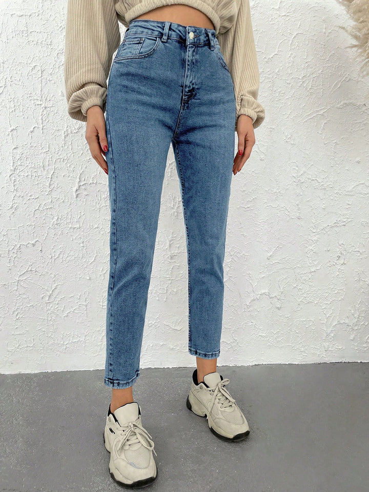 Jeans SHEIN, albastru