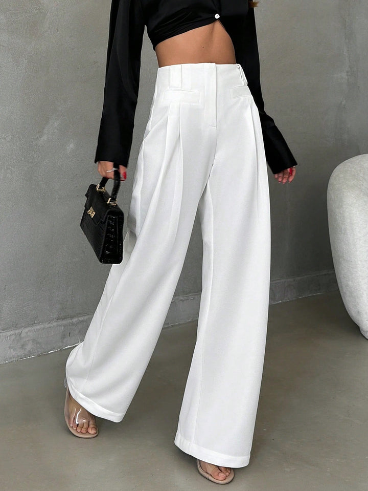 Pantaloni SHEIN, crem