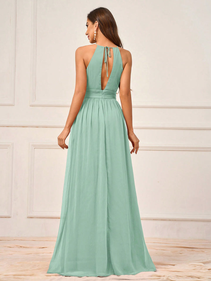 Rochie maxi SHEIN, verde