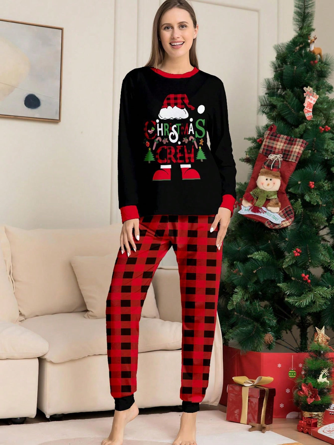 Pijama SHEIN, negru