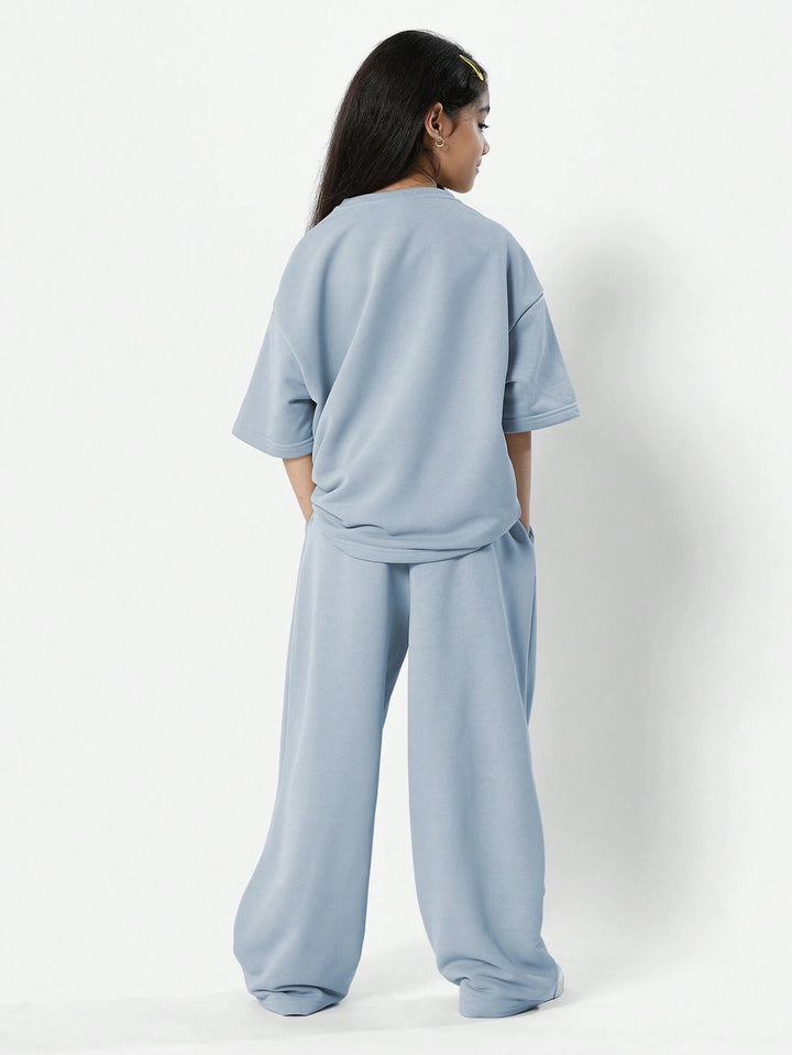 Compleu Sumwon by Shein, albastru