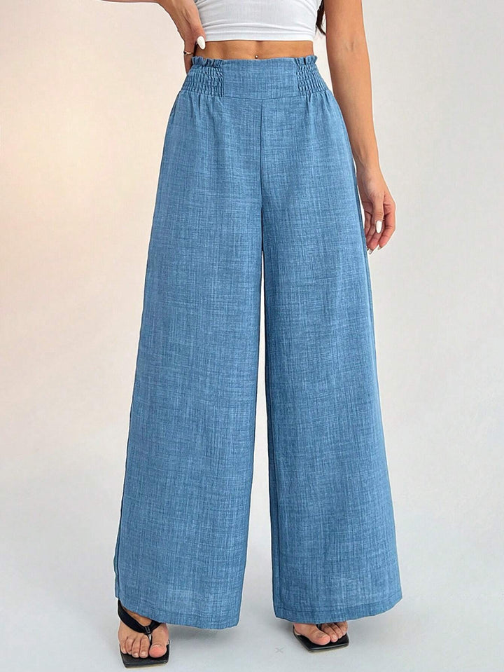 Pantaloni SHEIN, albastru