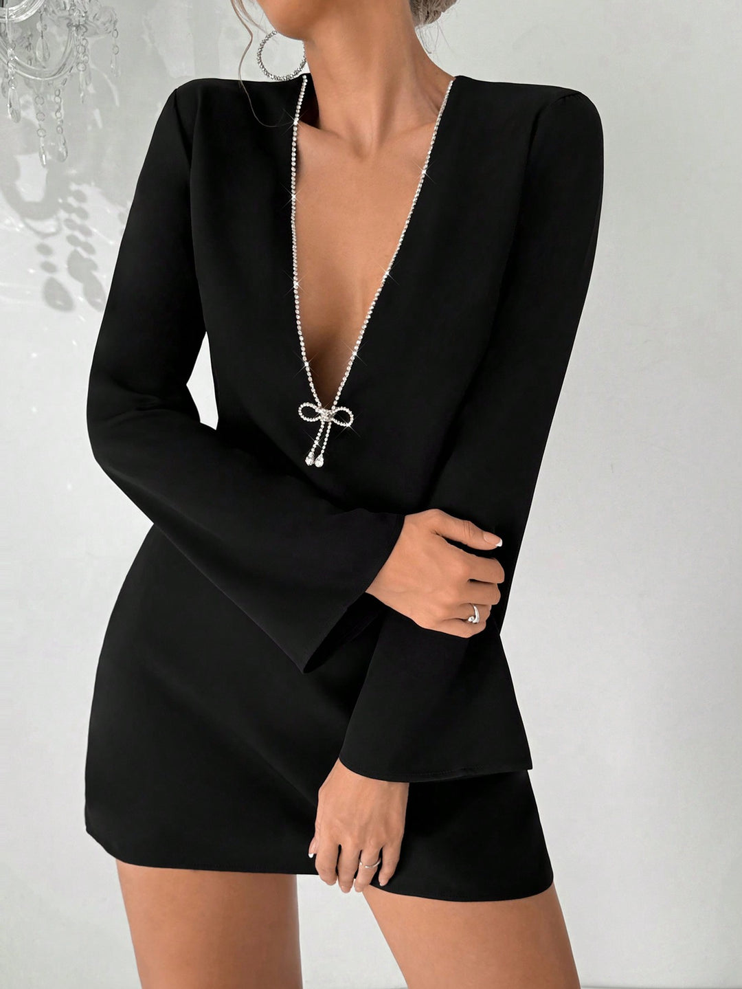 Rochie mini SHEIN, negru