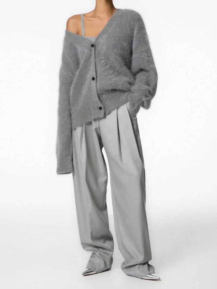 Cardigan SHEIN, gri