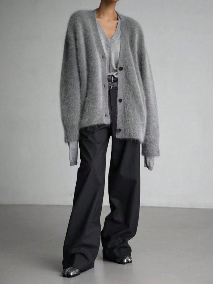 Cardigan SHEIN, gri