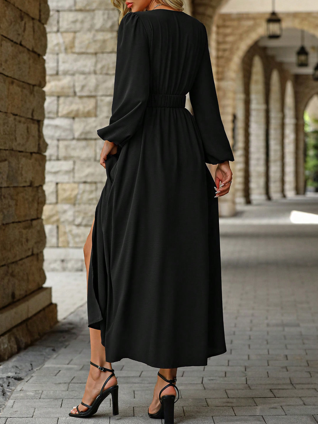 Rochie maxi SHEIN, negru