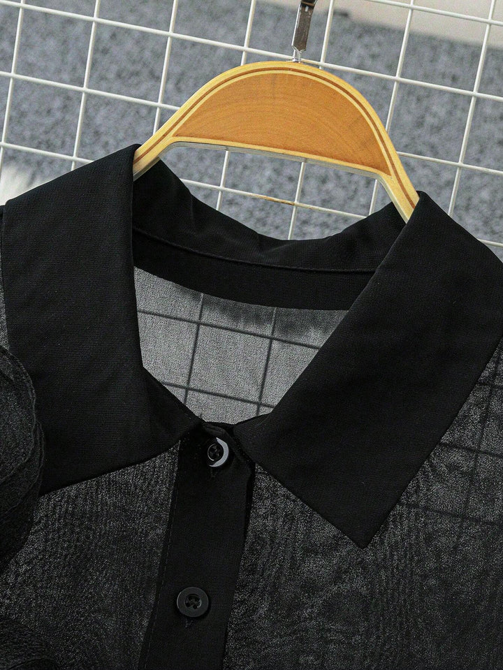 SHEIN ing, fekete