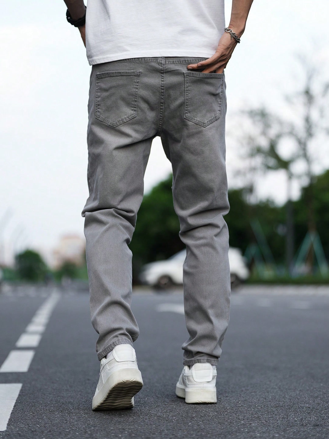Jeans SHEIN, gri