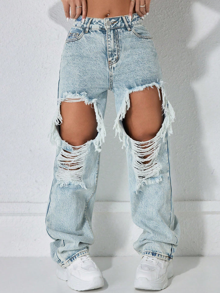 Jeans SHEIN, albastru