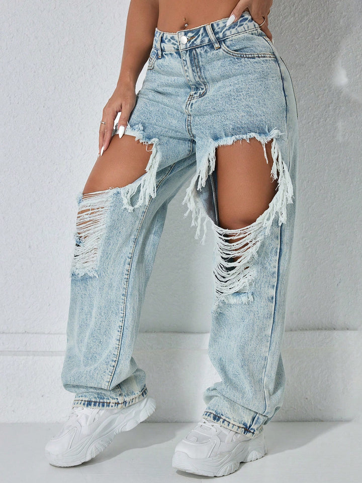 Jeans SHEIN, albastru