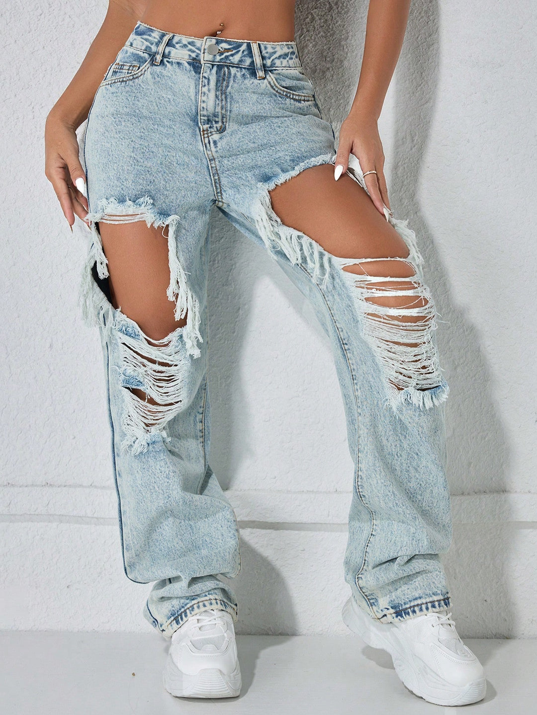 Jeans SHEIN, albastru