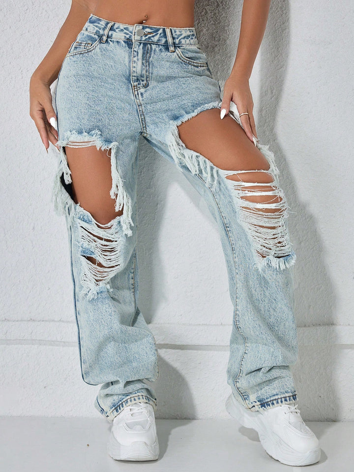 Jeans SHEIN, albastru