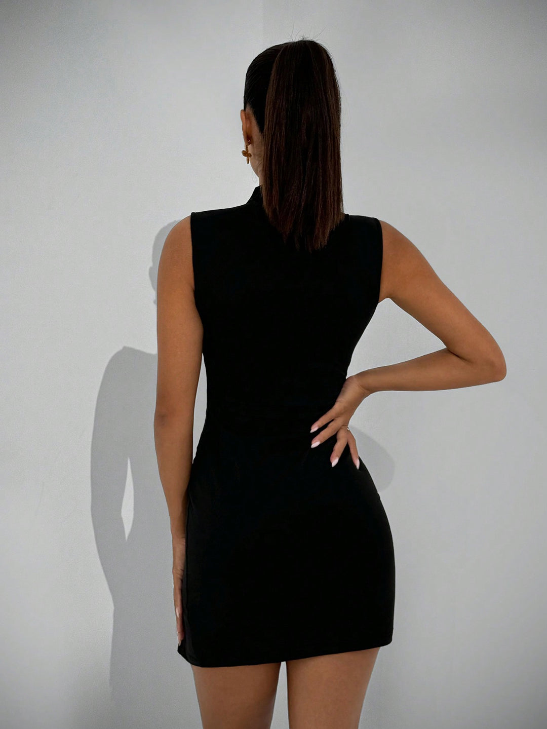 Rochie mini SHEIN, negru