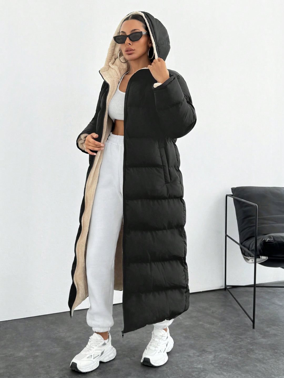Palton SHEIN, negru