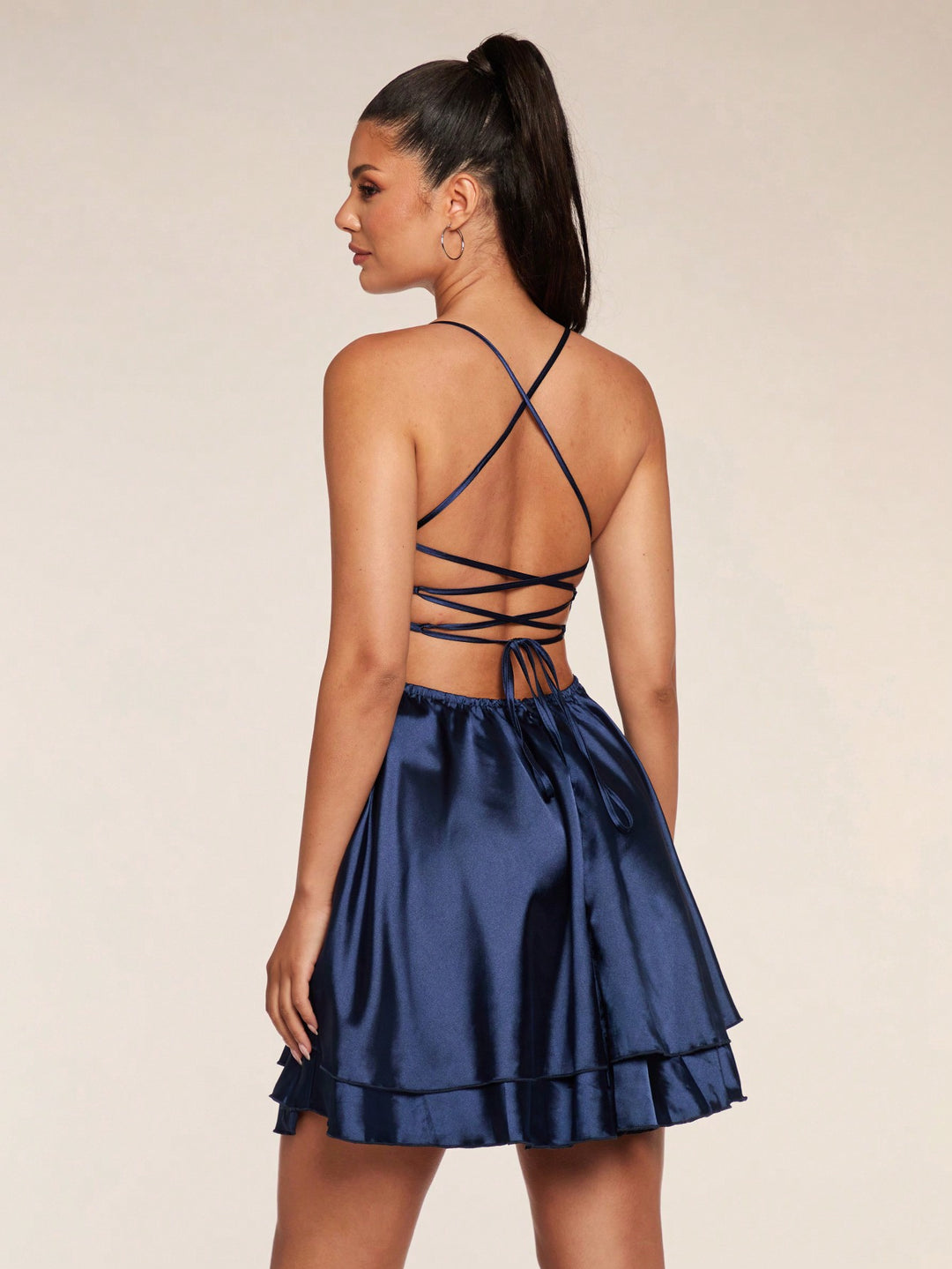 Rochie scurtă SHEIN, albastru