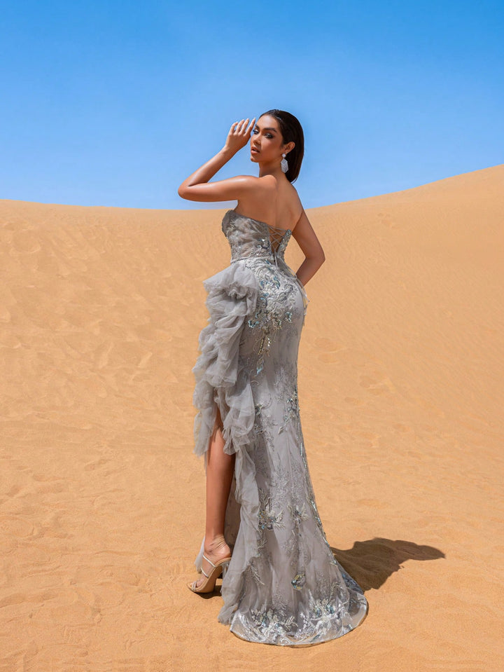 Rochie SHEIN, gri