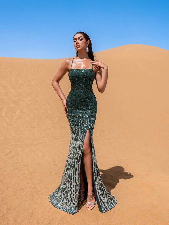 Rochie SHEIN, verde