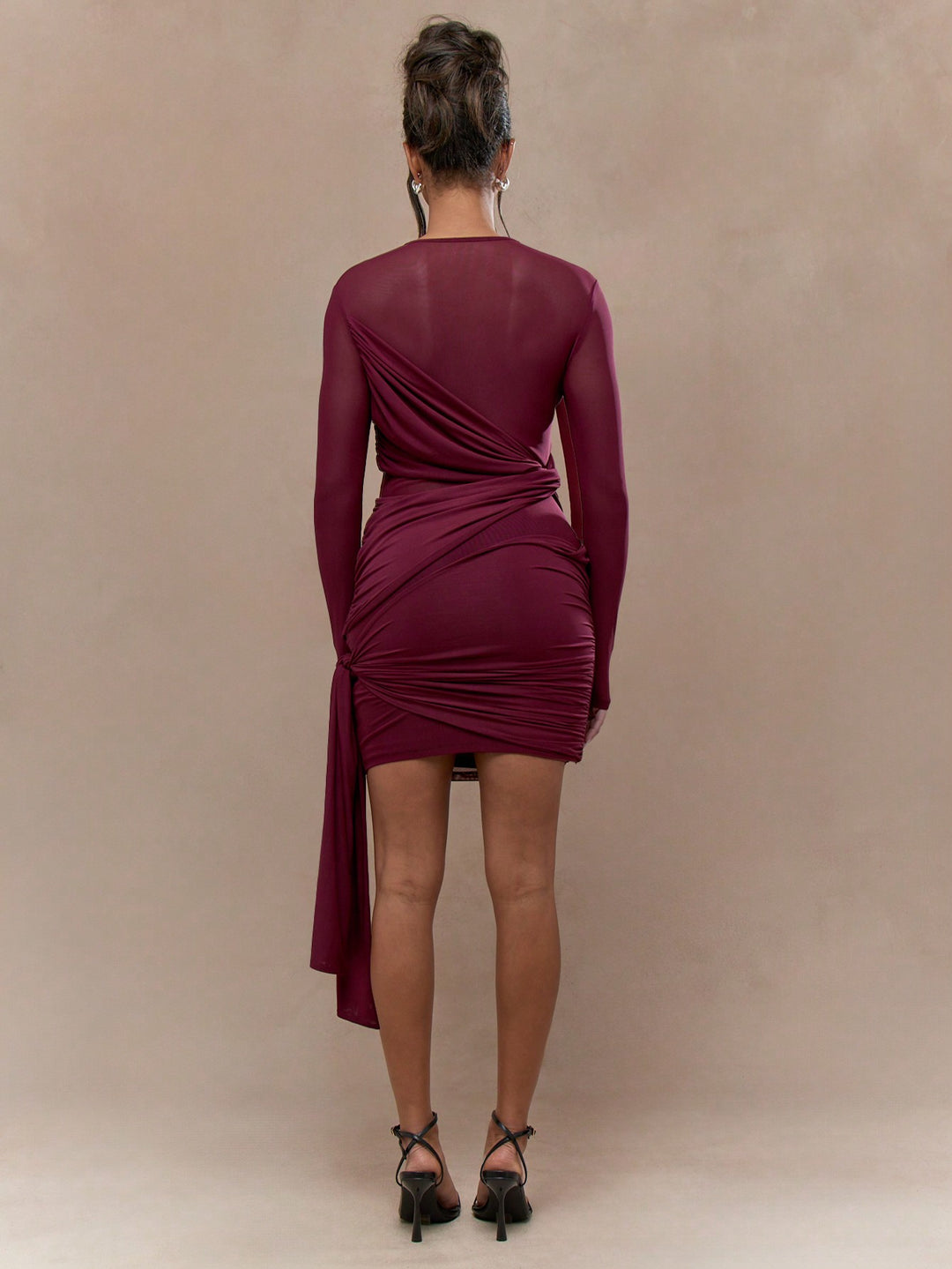 Rochie mini SHEIN, vișiniu