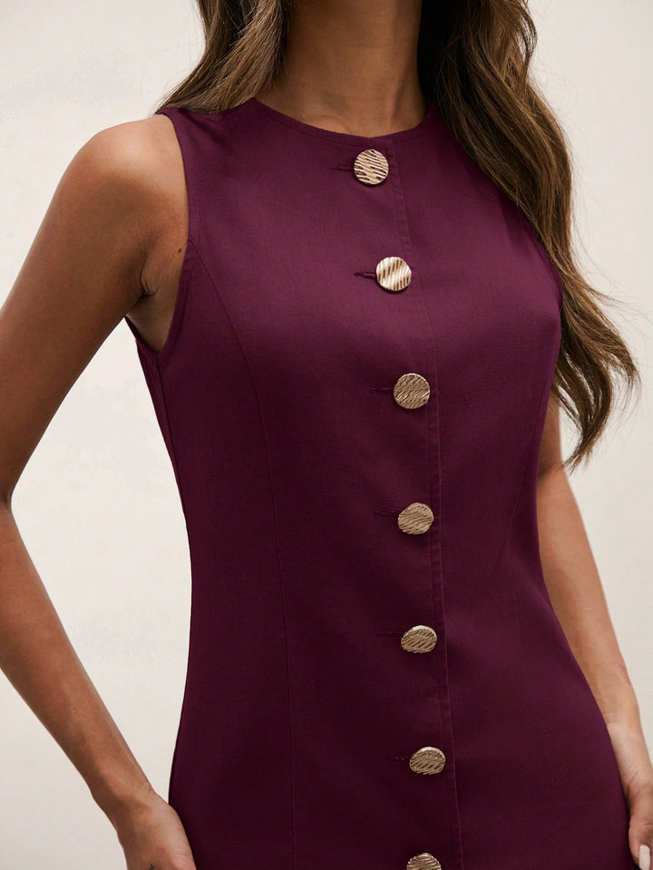 Rochie mini SHEIN, vișiniu
