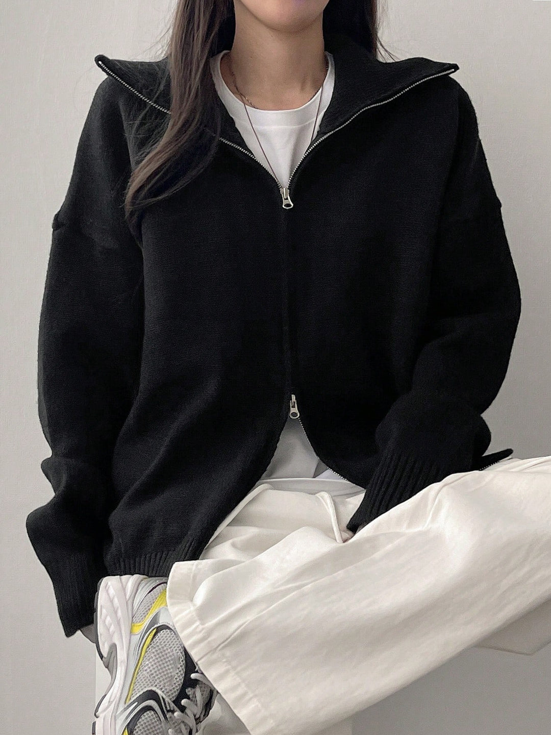 Cardigan SHEIN, negru